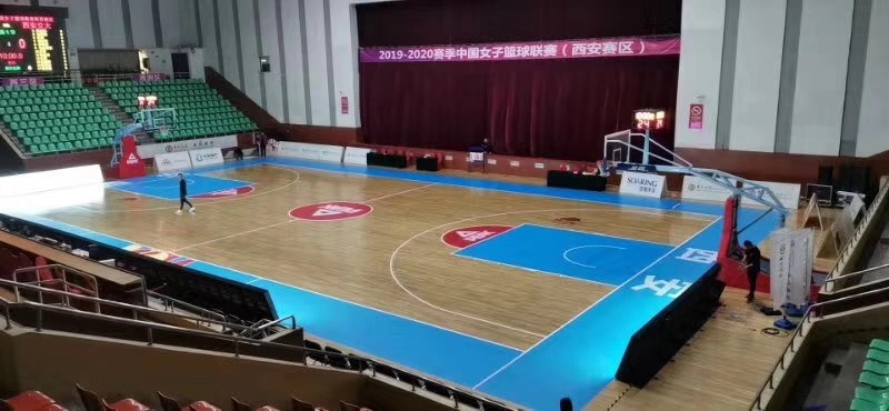 守門神安檢機(jī)安檢門安檢設(shè)備在2019-2020賽季中國(guó)女子藍(lán)球聯(lián)賽西安賽區(qū)調(diào)試完成并投入使用,